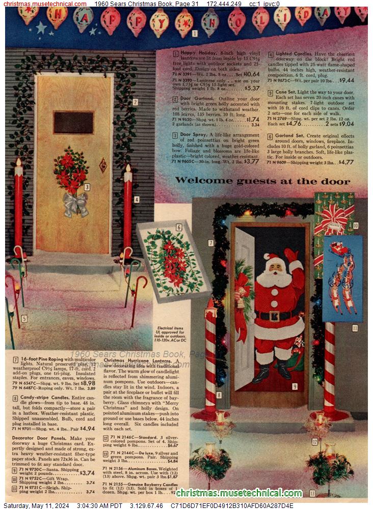 1960 Sears Christmas Book, Page 31