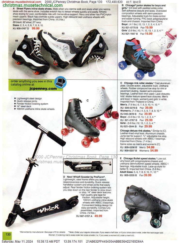 2000 JCPenney Christmas Book, Page 130