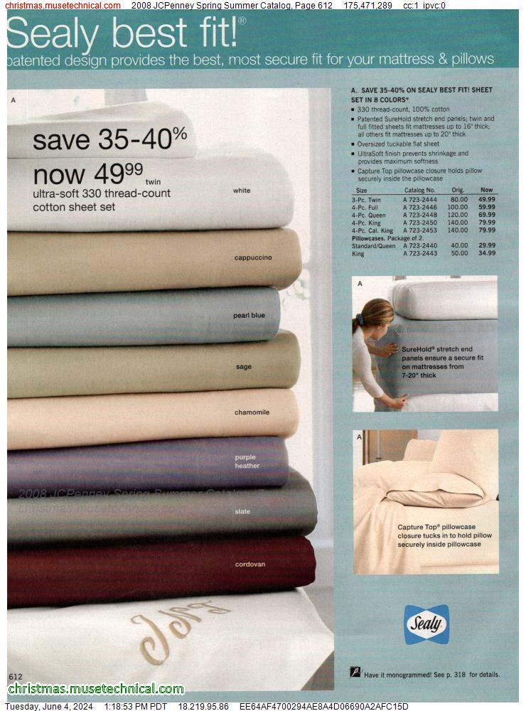 2008 JCPenney Spring Summer Catalog, Page 612