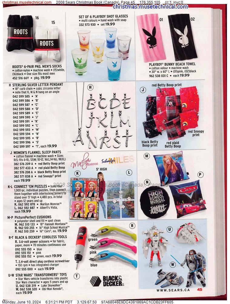 2008 Sears Christmas Book (Canada), Page 45