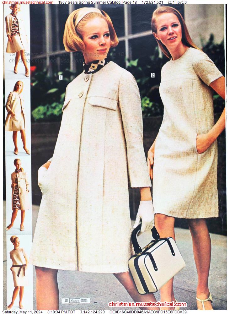 1967 Sears Spring Summer Catalog, Page 18