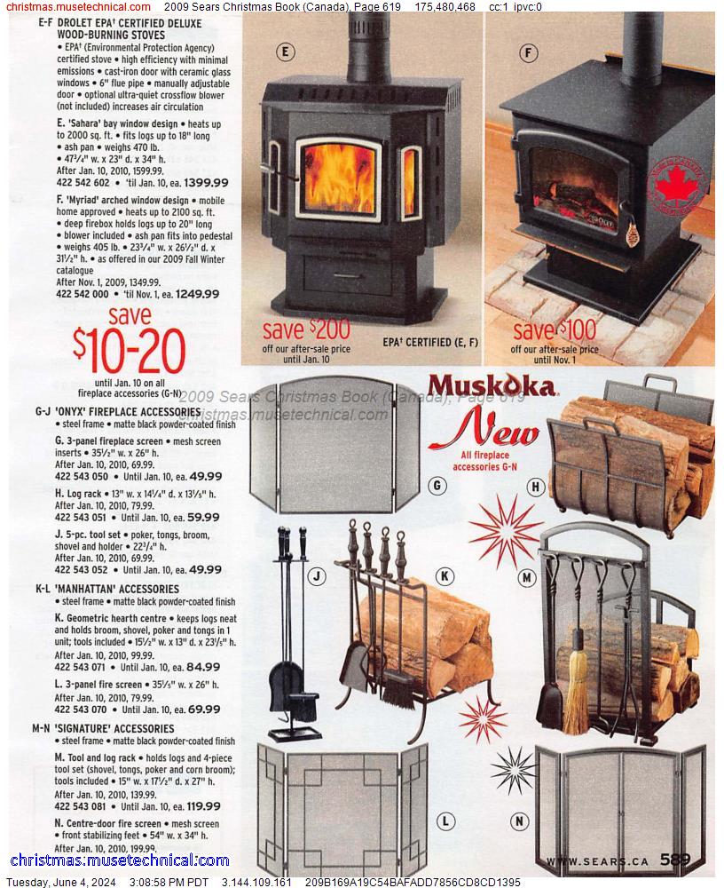 2009 Sears Christmas Book (Canada), Page 619