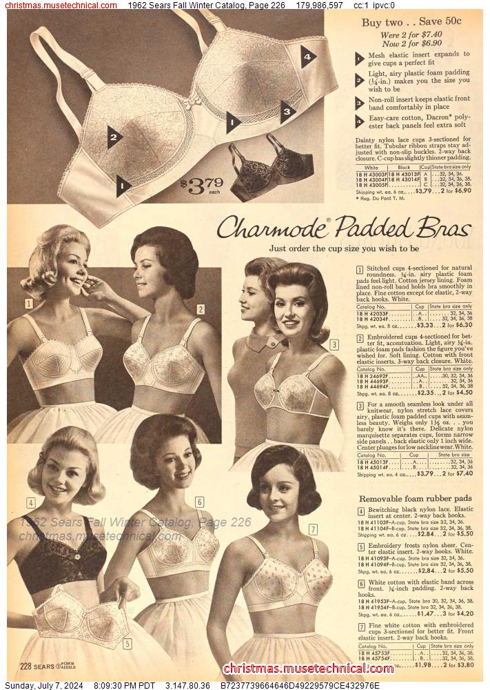 1962 Sears Fall Winter Catalog, Page 226