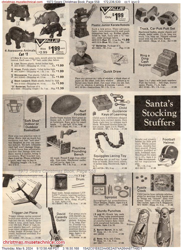1973 Sears Christmas Book, Page 558