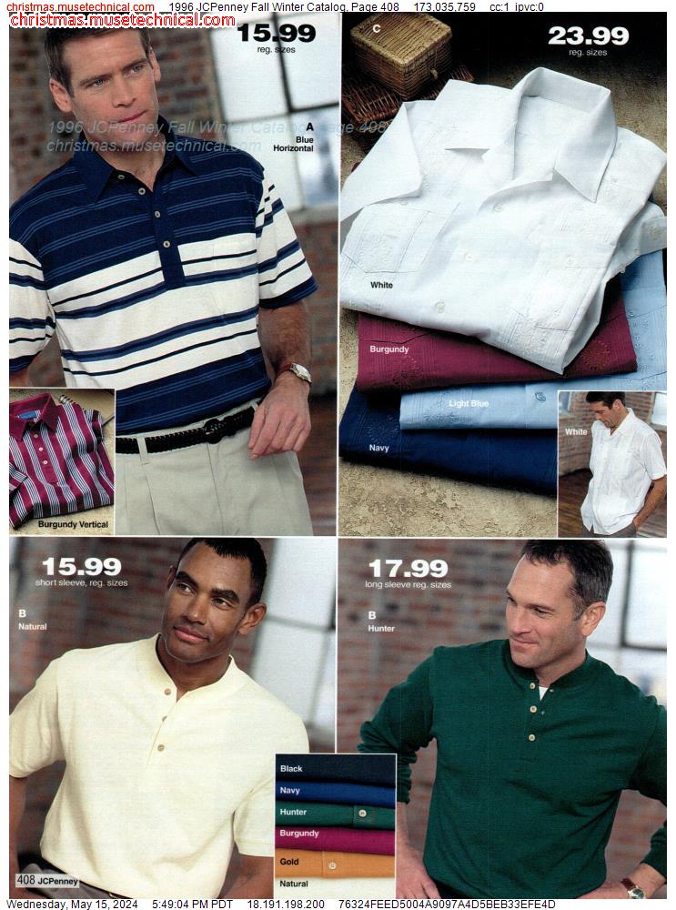 1996 JCPenney Fall Winter Catalog, Page 408