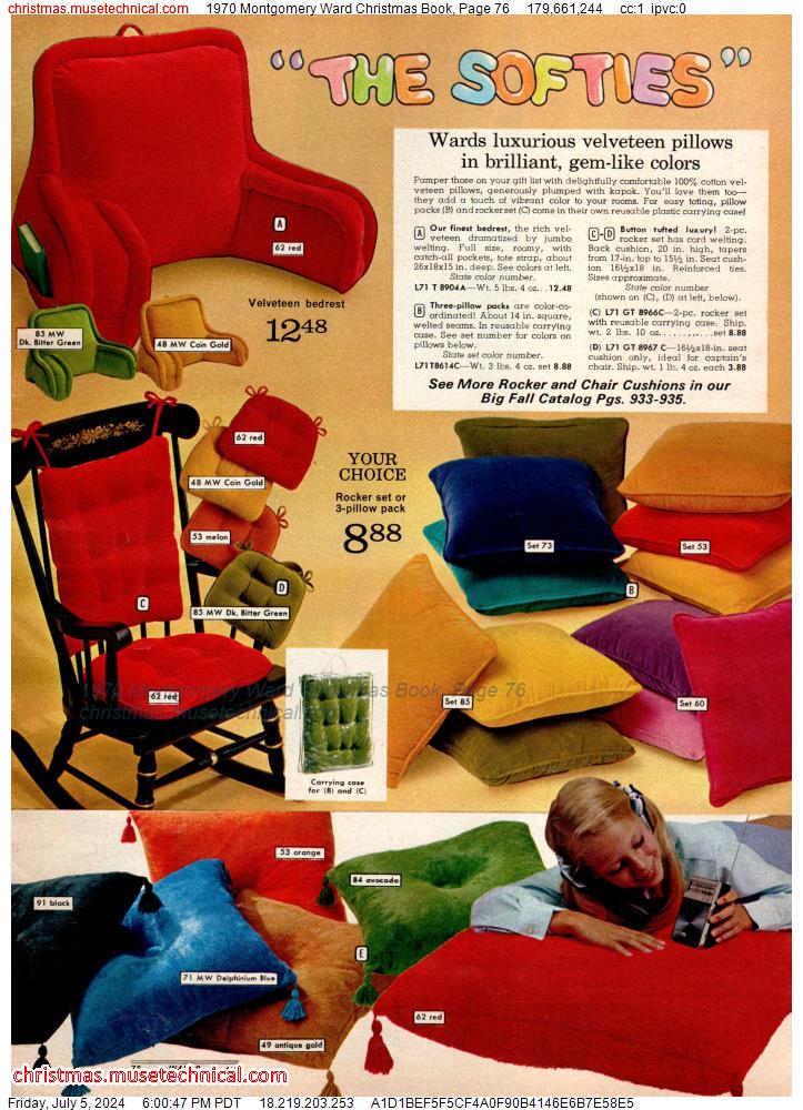 1970 Montgomery Ward Christmas Book, Page 76