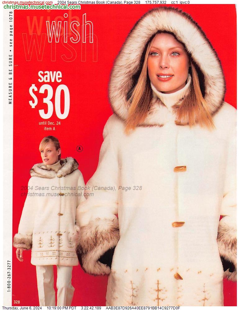 2004 Sears Christmas Book (Canada), Page 328