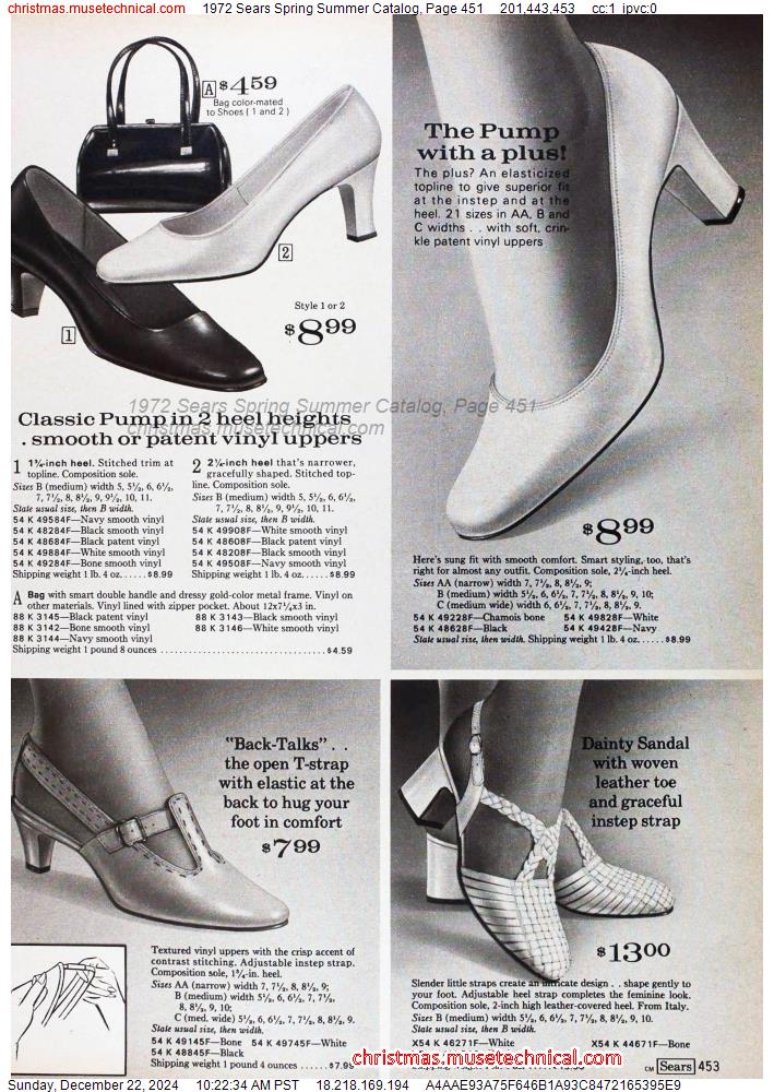 1972 Sears Spring Summer Catalog, Page 451