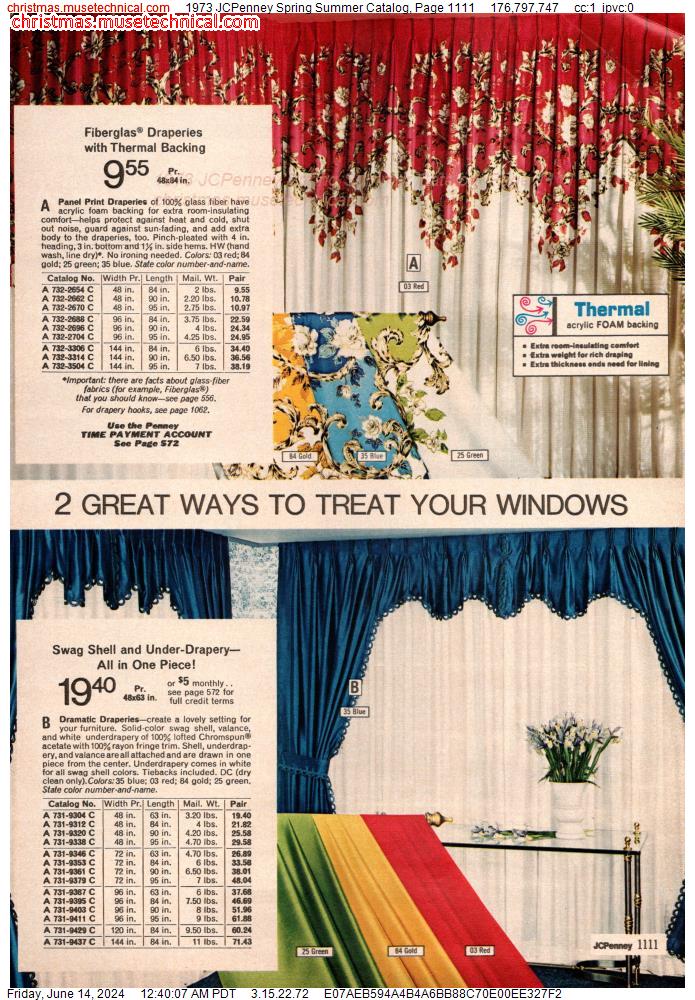 1973 JCPenney Spring Summer Catalog, Page 1111