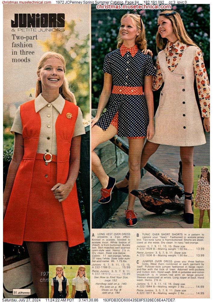 1972 JCPenney Spring Summer Catalog, Page 84