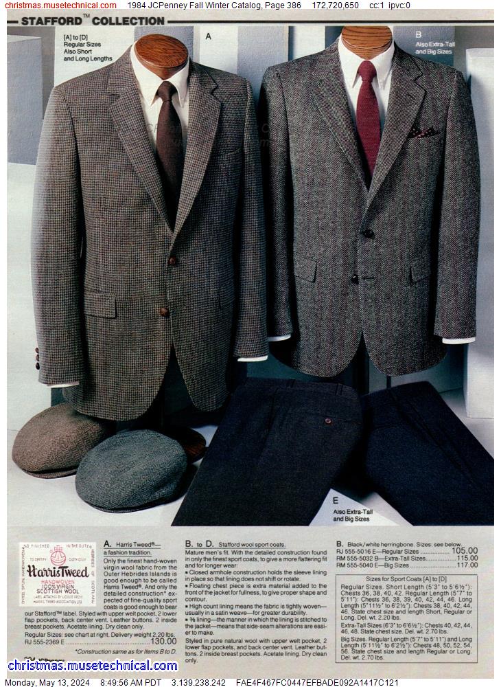 1984 JCPenney Fall Winter Catalog, Page 386