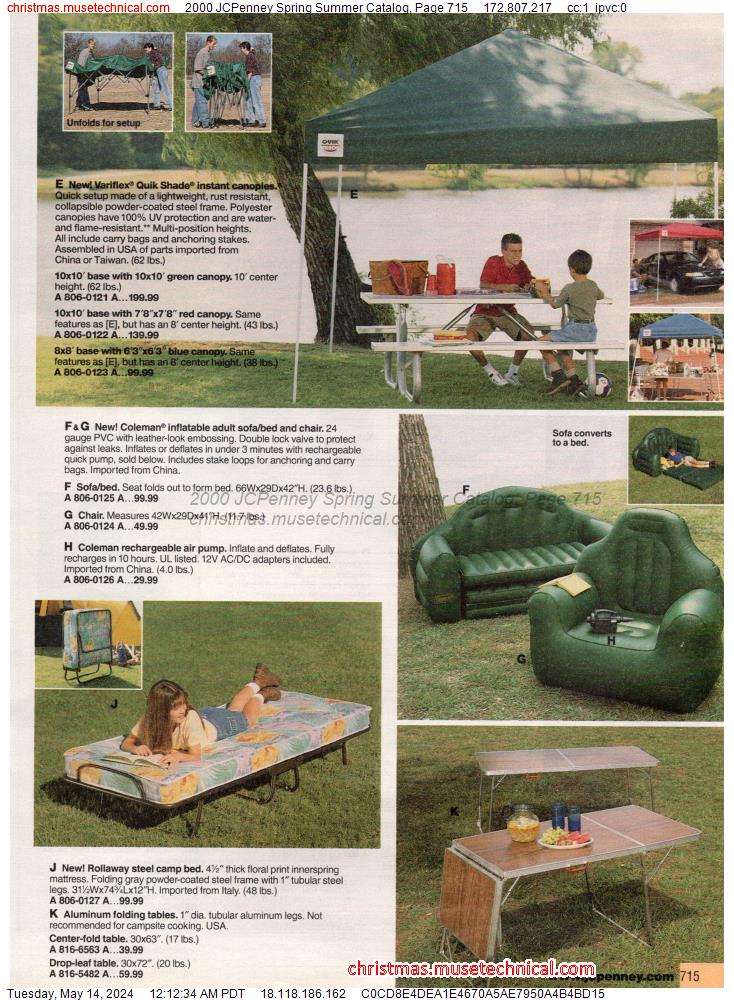 2000 JCPenney Spring Summer Catalog, Page 715
