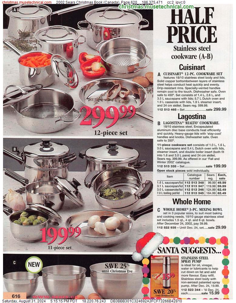 2002 Sears Christmas Book (Canada), Page 620