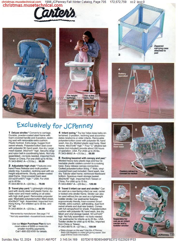 1996 JCPenney Fall Winter Catalog, Page 705