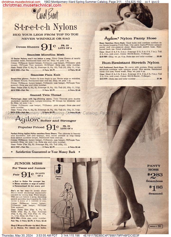 1963 Montgomery Ward Spring Summer Catalog, Page 311