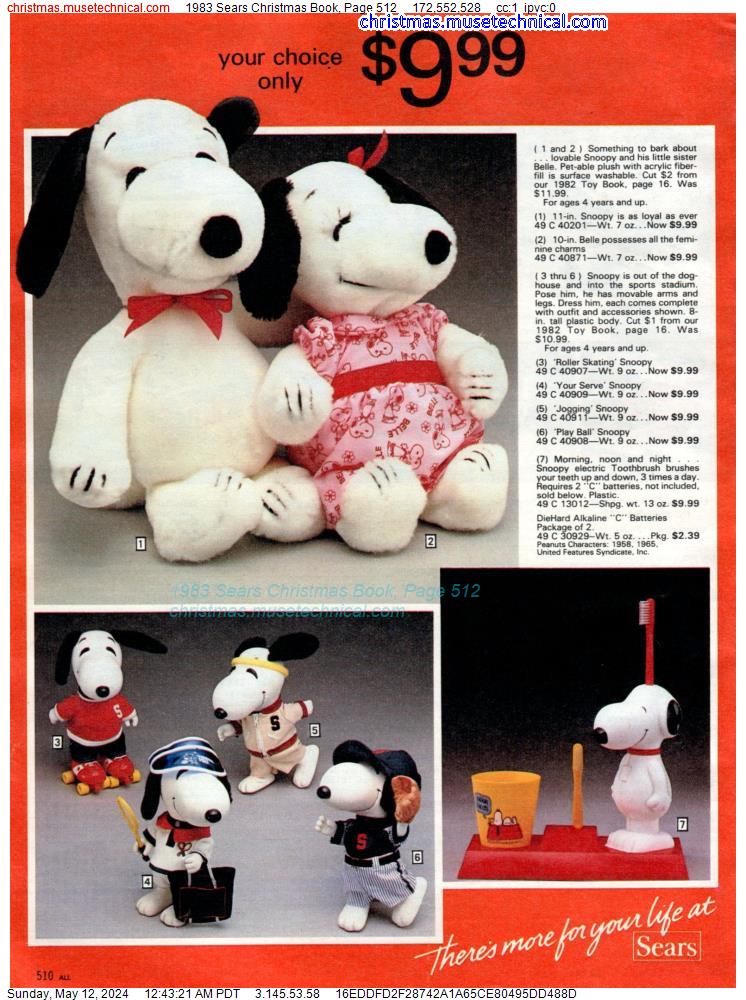1983 Sears Christmas Book, Page 512