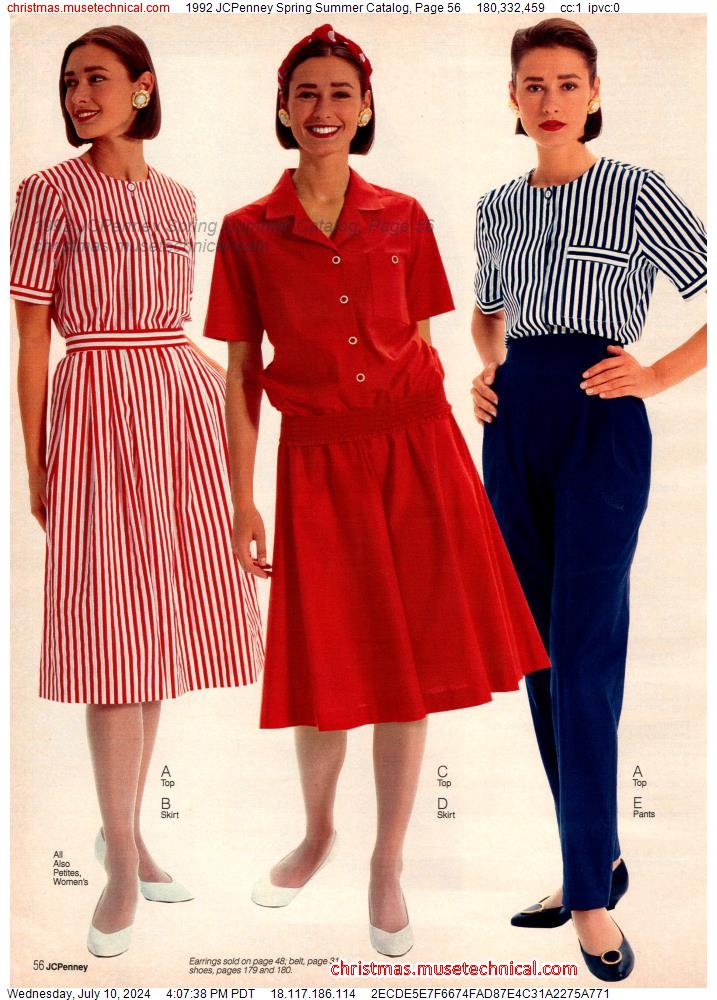1992 JCPenney Spring Summer Catalog, Page 56