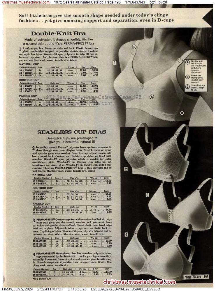 1972 Sears Fall Winter Catalog, Page 195