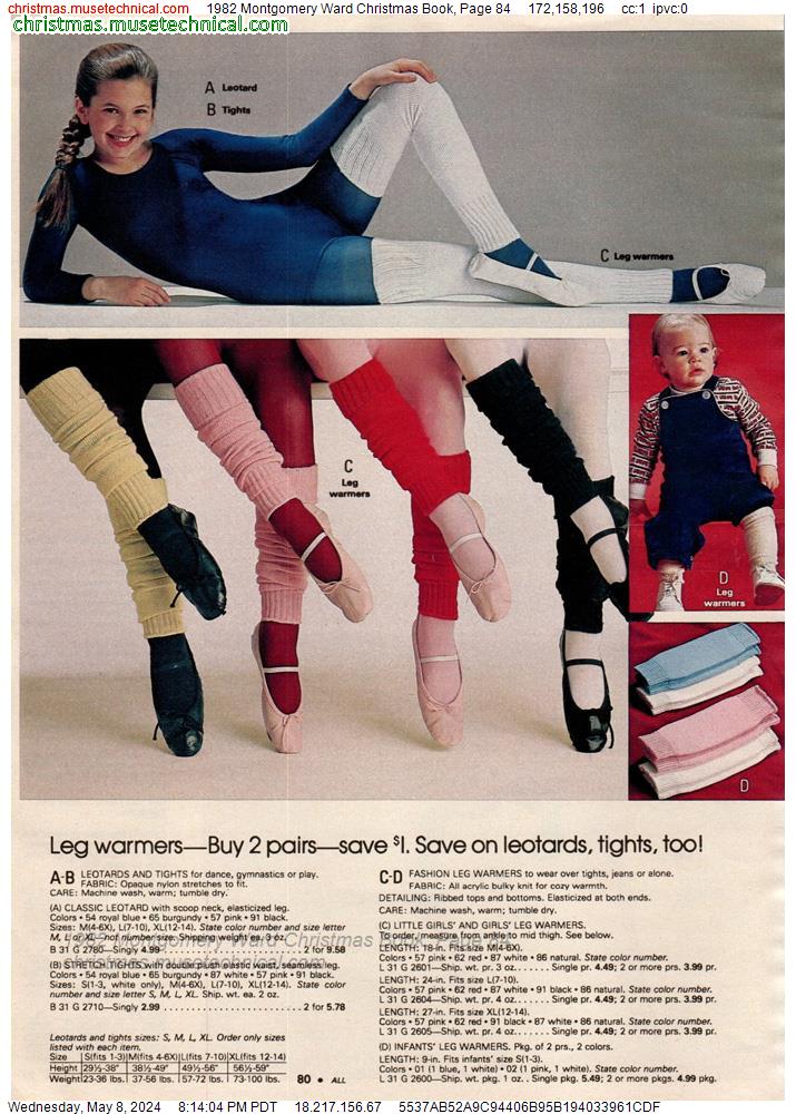 1982 Montgomery Ward Christmas Book, Page 84
