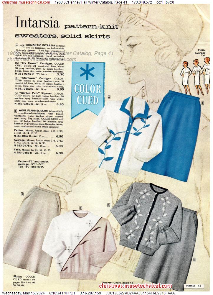 1963 JCPenney Fall Winter Catalog, Page 41