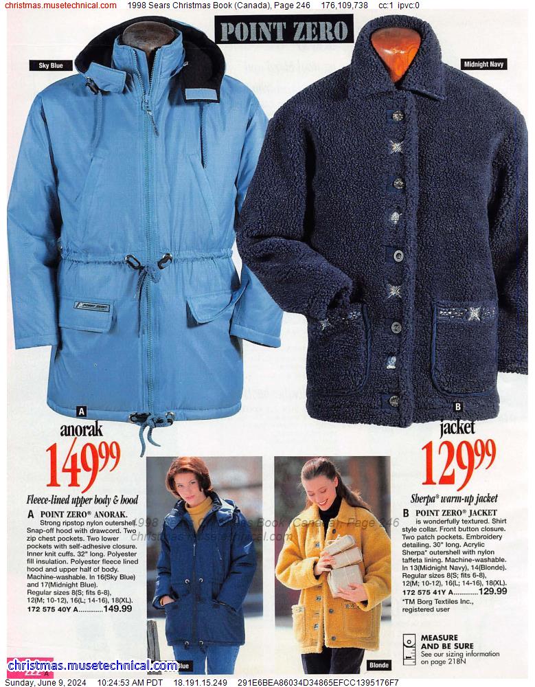 1998 Sears Christmas Book (Canada), Page 246