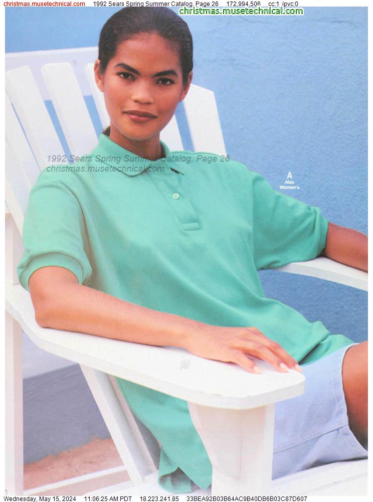 1992 Sears Spring Summer Catalog, Page 26