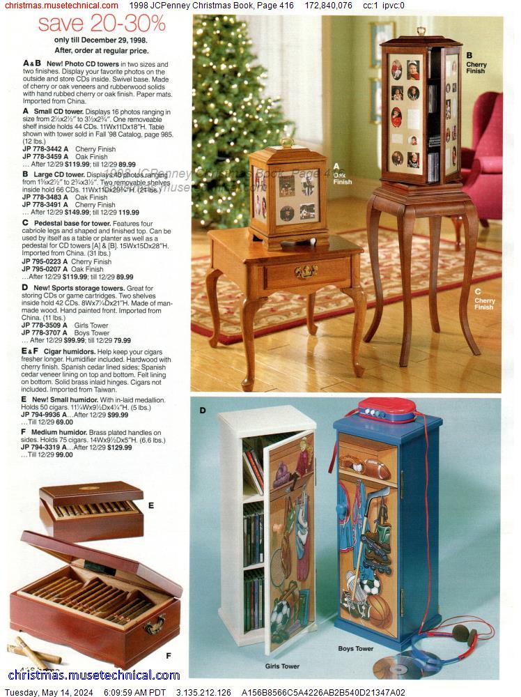 1998 JCPenney Christmas Book, Page 416