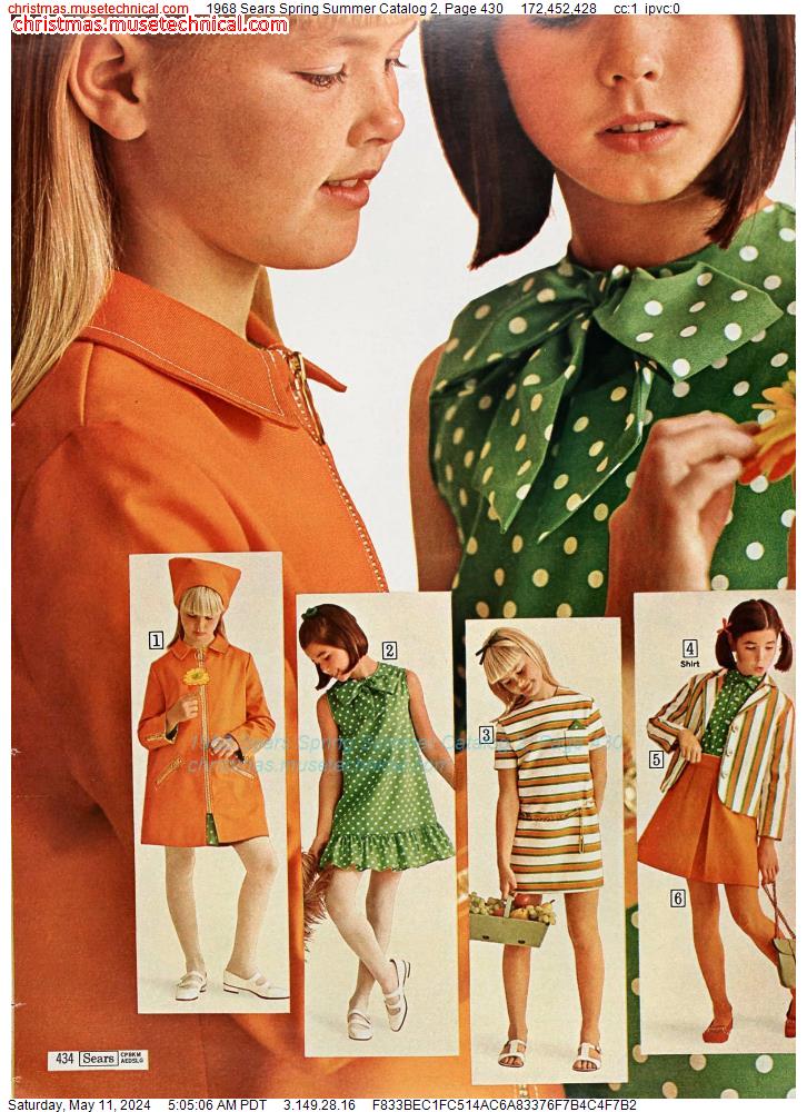 1968 Sears Spring Summer Catalog 2, Page 430