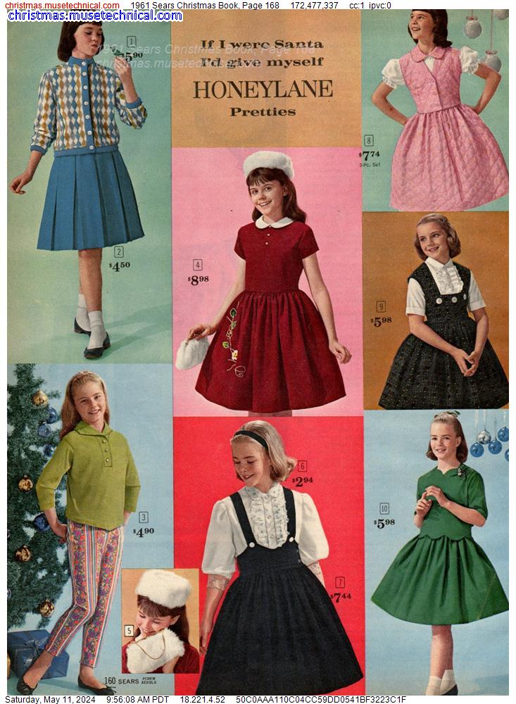 1961 Sears Christmas Book, Page 168