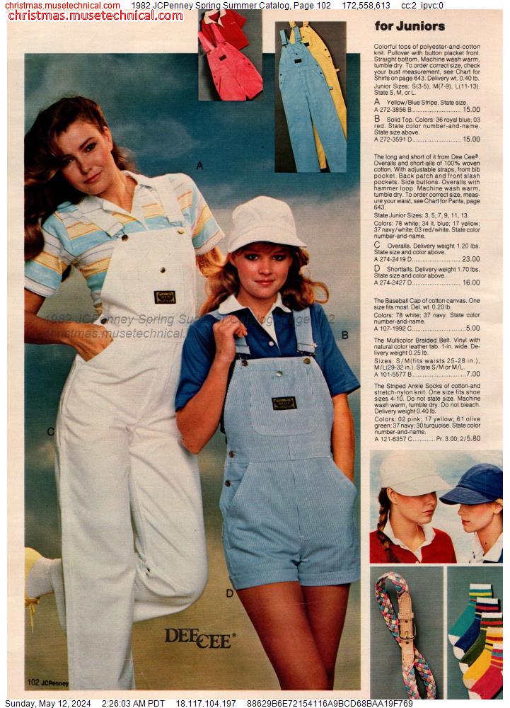 1982 JCPenney Spring Summer Catalog, Page 102