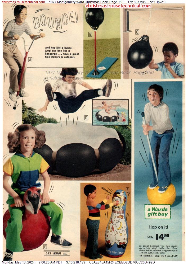 1977 Montgomery Ward Christmas Book, Page 350