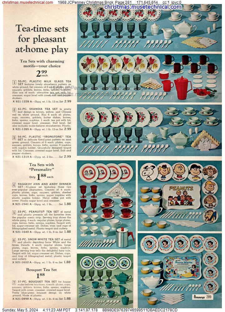 1968 JCPenney Christmas Book, Page 281