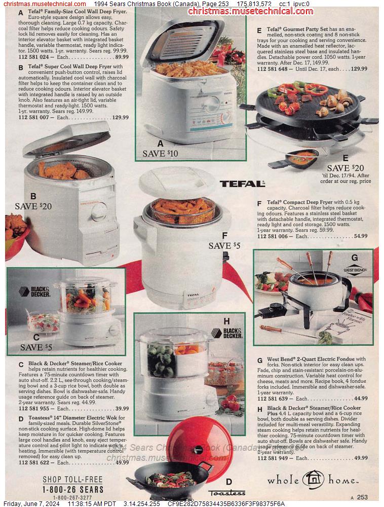 1994 Sears Christmas Book (Canada), Page 253