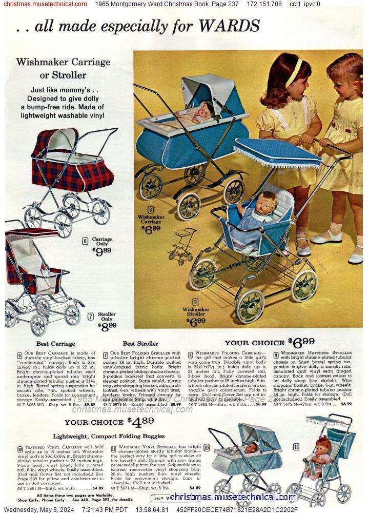 1965 Montgomery Ward Christmas Book, Page 237