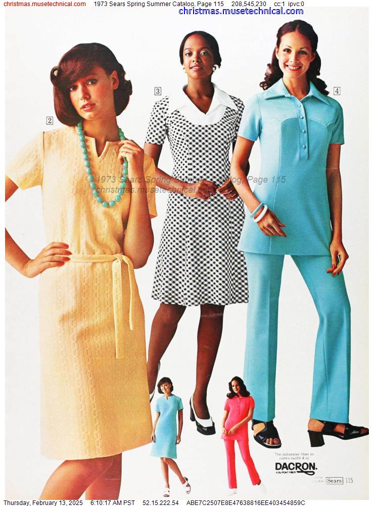 1973 Sears Spring Summer Catalog, Page 115