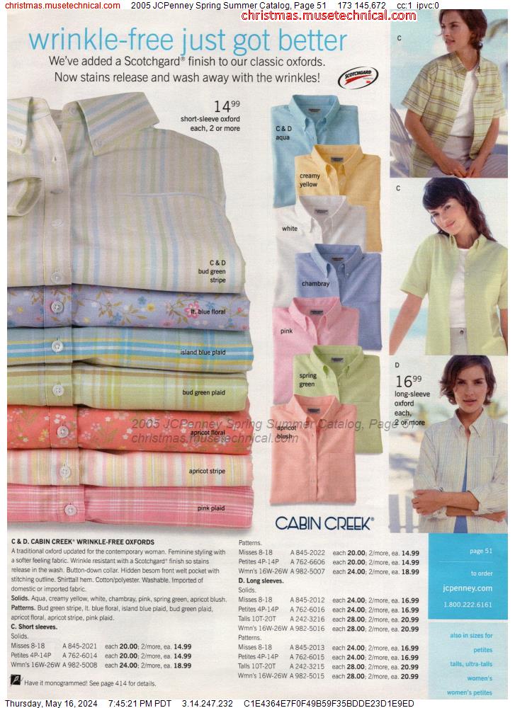 2005 JCPenney Spring Summer Catalog, Page 51