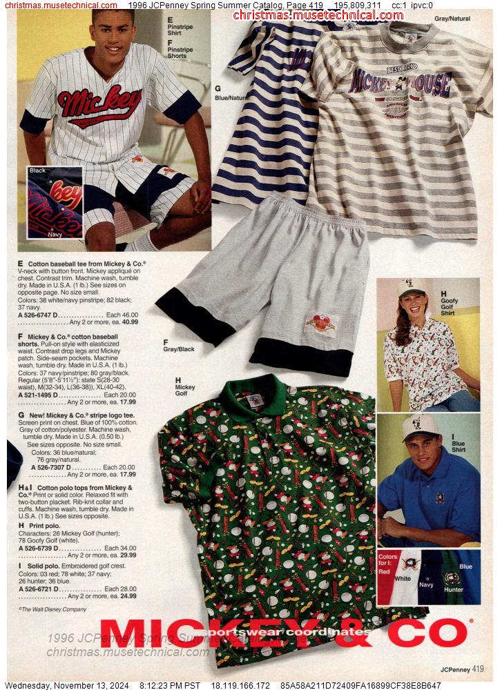 1996 JCPenney Spring Summer Catalog, Page 419