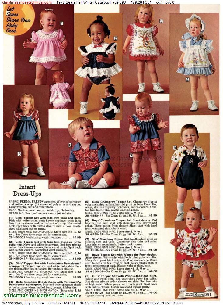 1978 Sears Fall Winter Catalog, Page 393