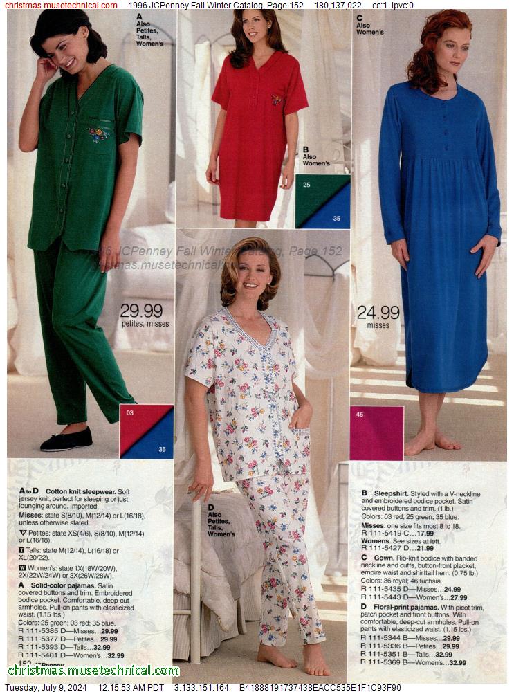1996 JCPenney Fall Winter Catalog, Page 152