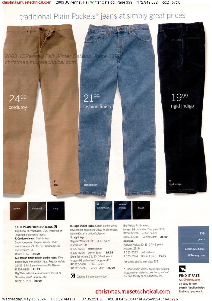2003 JCPenney Fall Winter Catalog, Page 339