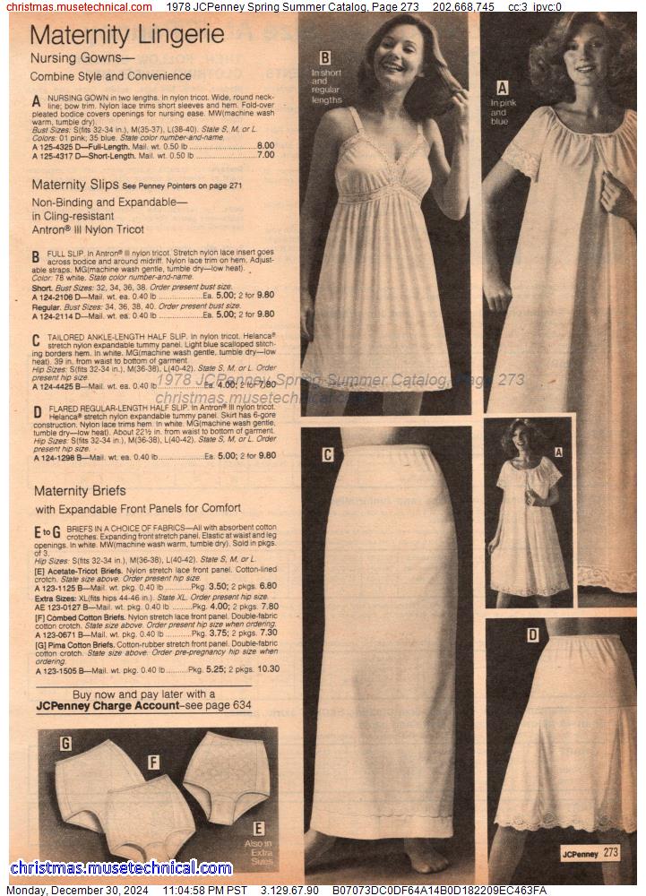 1978 JCPenney Spring Summer Catalog, Page 273