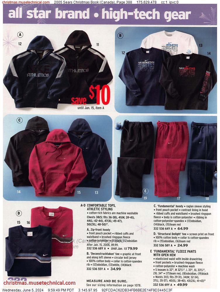 2005 Sears Christmas Book (Canada), Page 388