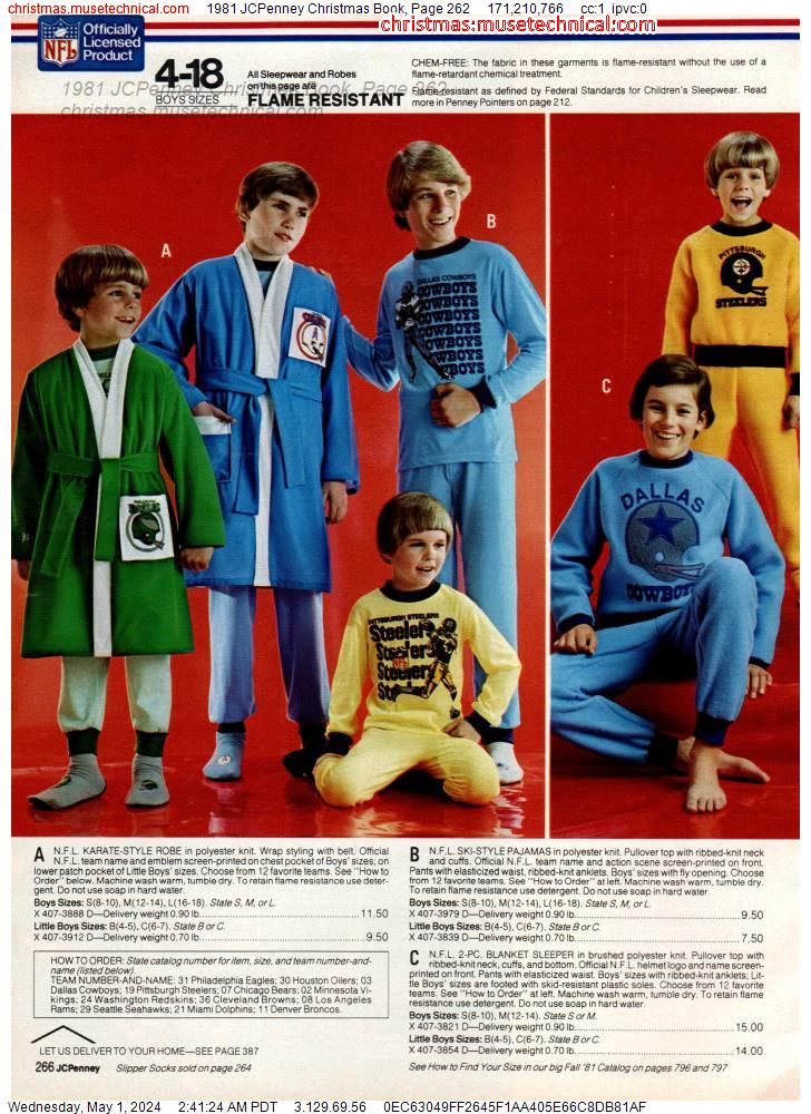 1981 JCPenney Christmas Book, Page 262