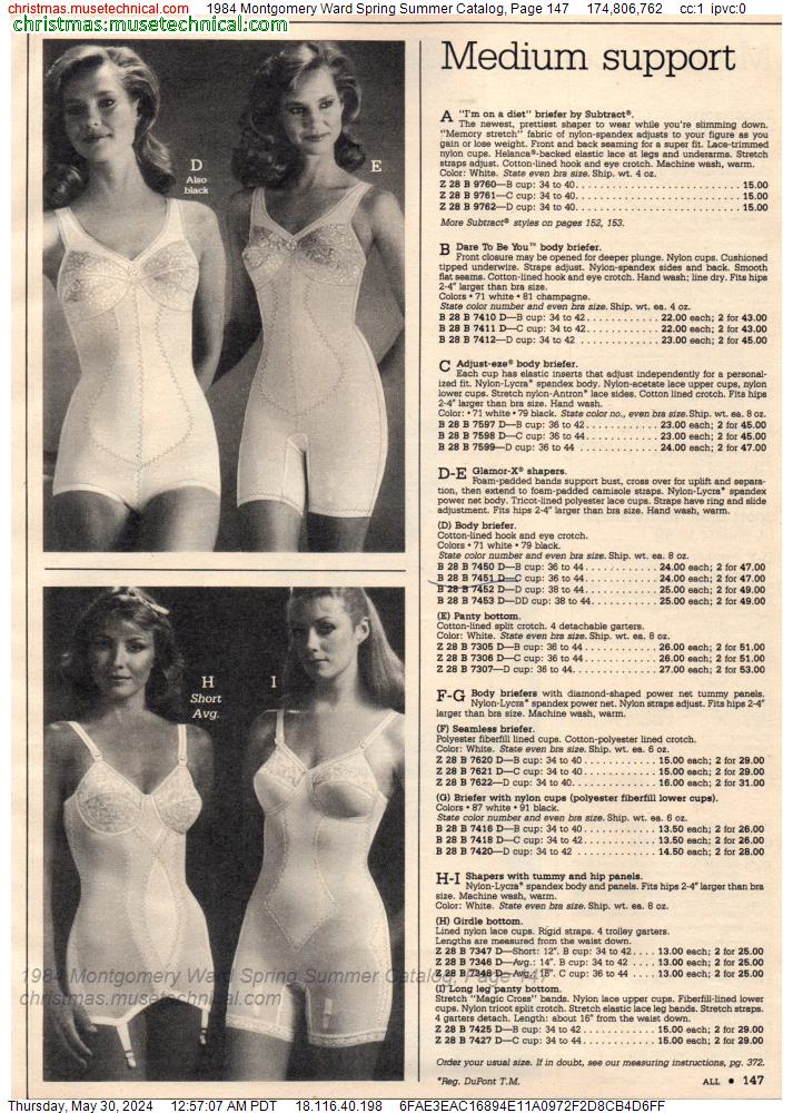 1984 Montgomery Ward Spring Summer Catalog, Page 147