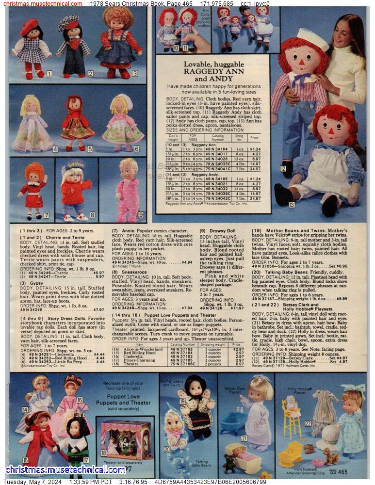 1978 Sears Christmas Book, Page 465