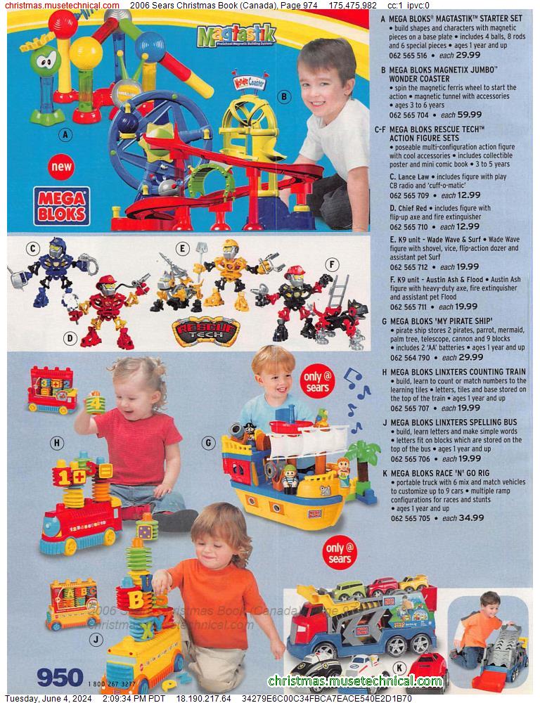 2006 Sears Christmas Book (Canada), Page 974
