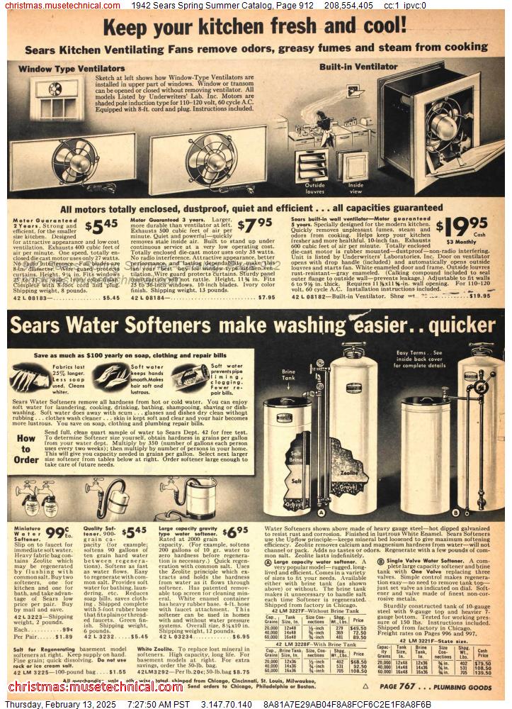 1942 Sears Spring Summer Catalog, Page 912