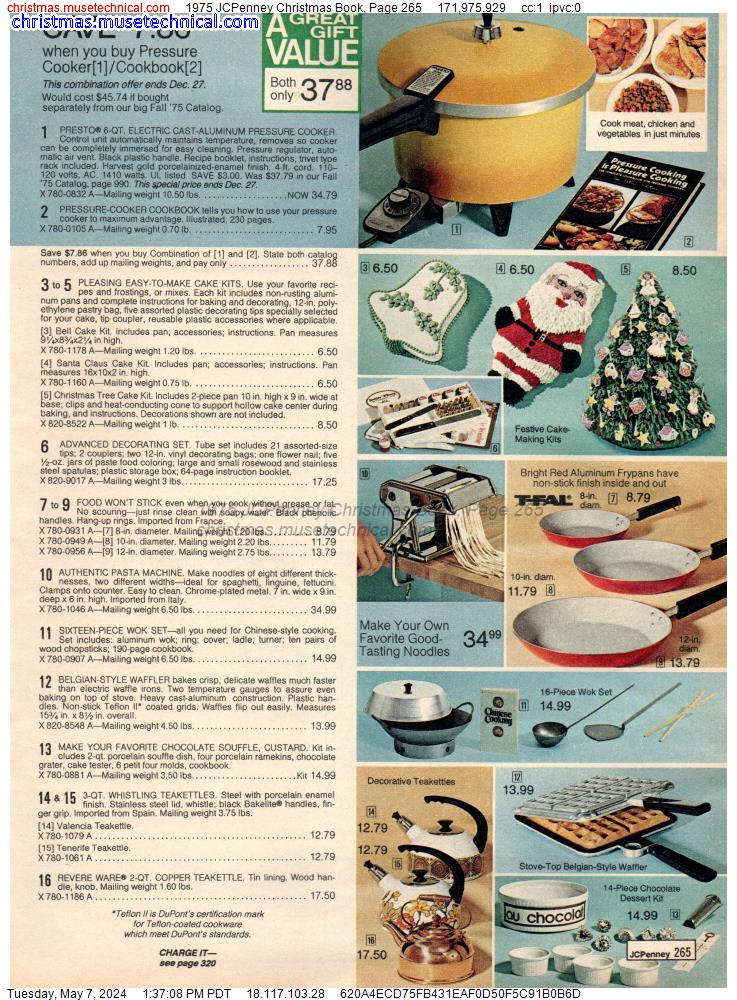 1975 JCPenney Christmas Book, Page 265