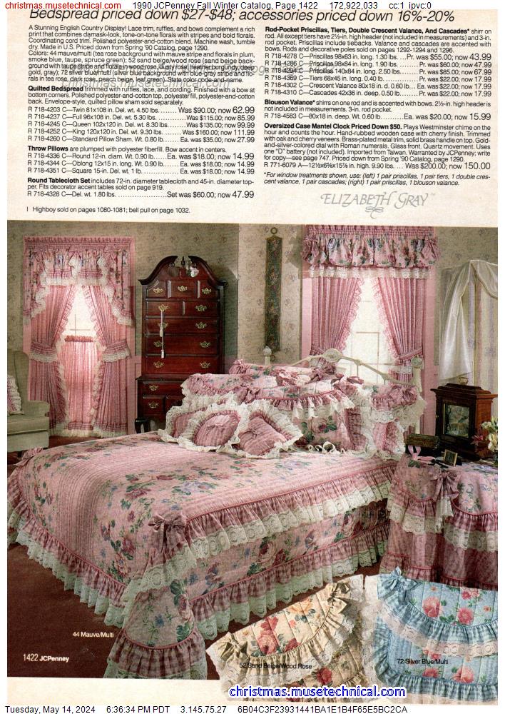 1990 JCPenney Fall Winter Catalog, Page 1422