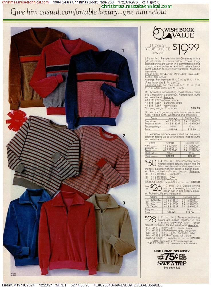 1984 Sears Christmas Book, Page 260